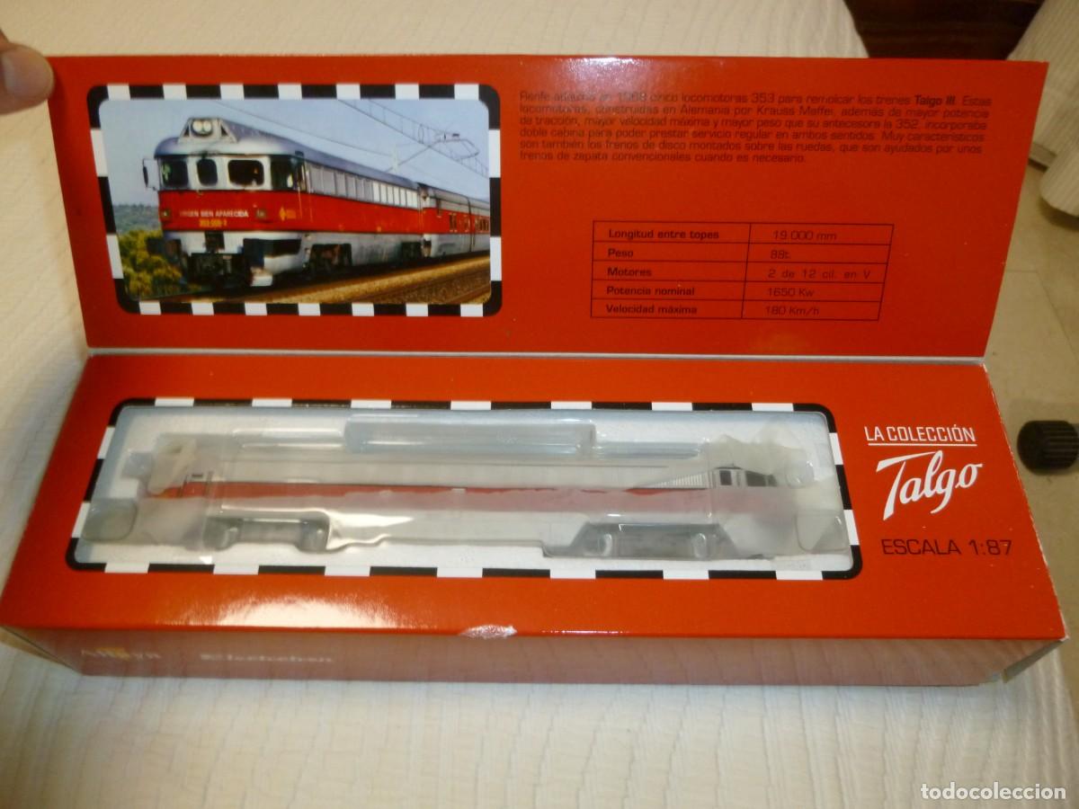 Trenes escala: LOCOMOTORA DIESEL 353 TALGO ELECTROTREN CORRIENTE CONTINUA DIGITALIZADA