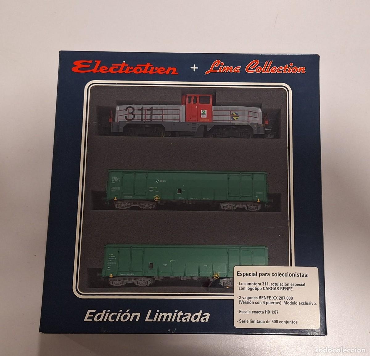 Trenes escala: Electrotren 6501 AC - Tren 311 &rdquo;Cargas RENFE&rdquo;