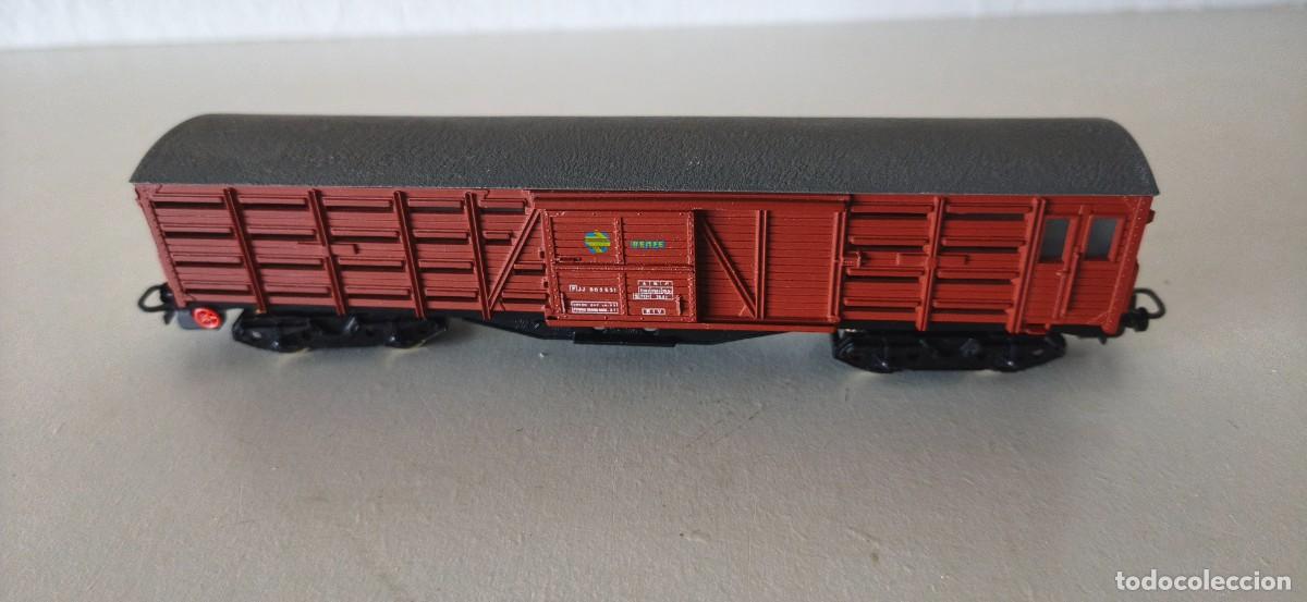 Trenes escala: VAGON MERCANCIAS RENFE ELECTROTREN HO