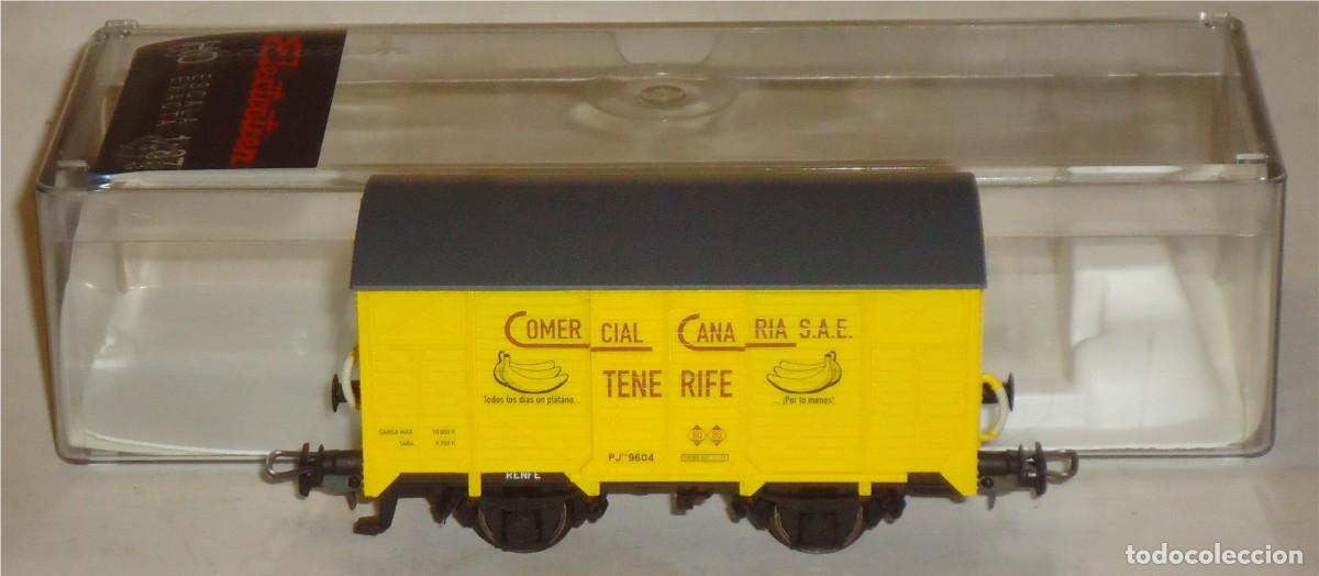 Trains &Eacute;chelle: ELECTROTREN HO, VAG&Oacute;N EXCELENTE CERRADO RENFE &rdquo;COMERCIAL CANARIA&rdquo;, REF. 1956