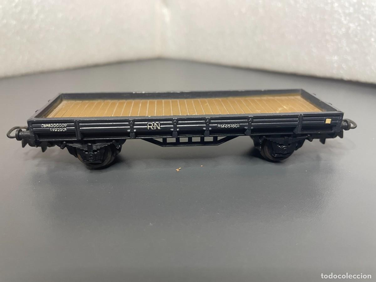 Trenes escala: Electrotren vagon plataforma Renfe escala H0