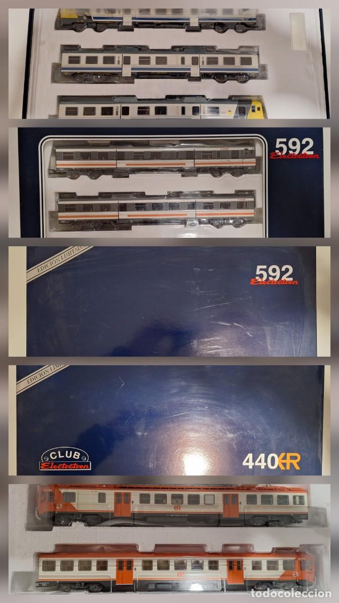 Trenes escala: ELECTROTREN. CLUB ELECTROTREN 440 REGIONALES, 592 y 592 edicion limitada