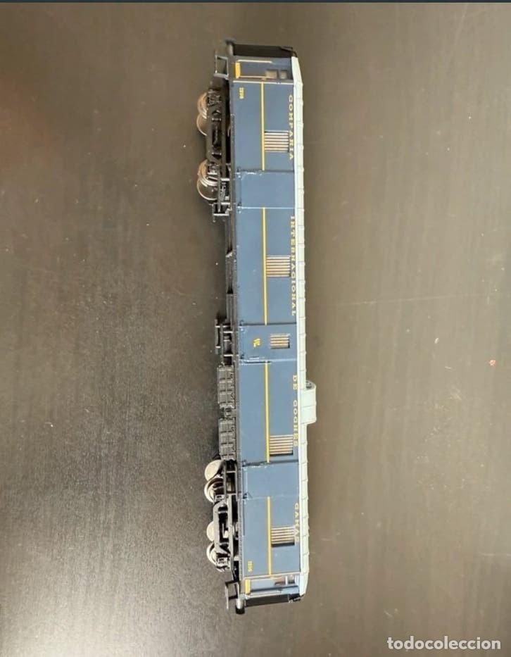 Modelleisenbahnen: Electrotren 18203K furg&oacute;n de equipajes CIWL / RENFE azul H0