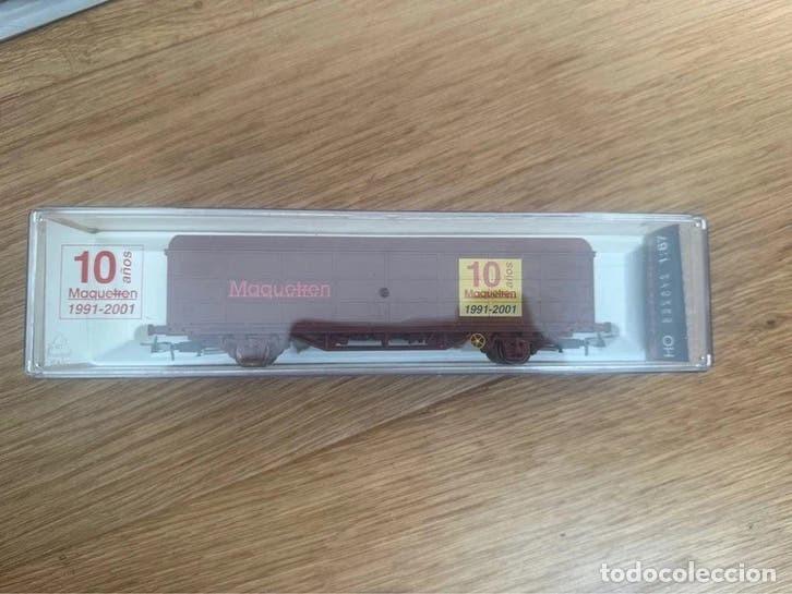Modelleisenbahnen: Electrotren 1758K vag&oacute;n cerrado JPD Maquetren 10 Aniversario H0 con caja