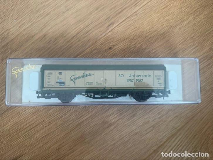 Modelleisenbahnen: Electrotren vag&oacute;n Hbis 30 Aniversario Modelismo Gonz&aacute;lez 1957-1987 H0 con caja