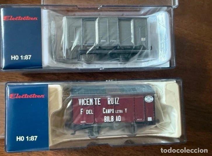 Trenes escala: Electrotren ES19030 set 2 vagones Norte 25 Aniversario Maquetren H0