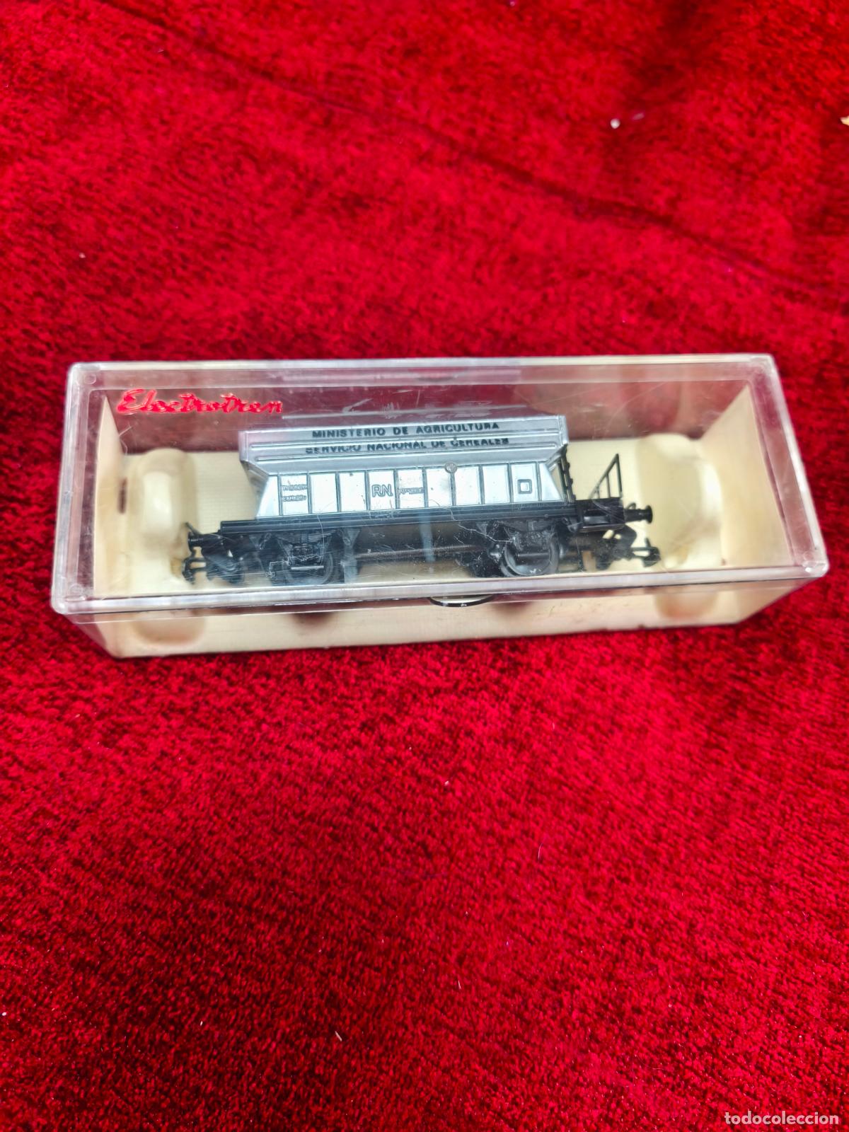 Trenes escala: VAG&Oacute;N ELECTROTREN MINISTERIO DE AGRICULTURA EN CAJA ORIGINAL.