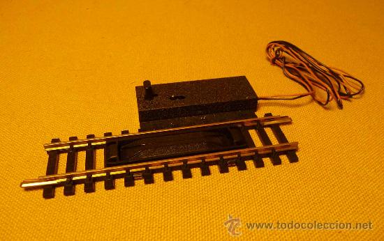 Trenes escala: COMPLEMENTO TREN, ELEVADOR VIA ELECTRONICO, MARCA FLEISCHMANN, ESCALA H0 - Foto 1