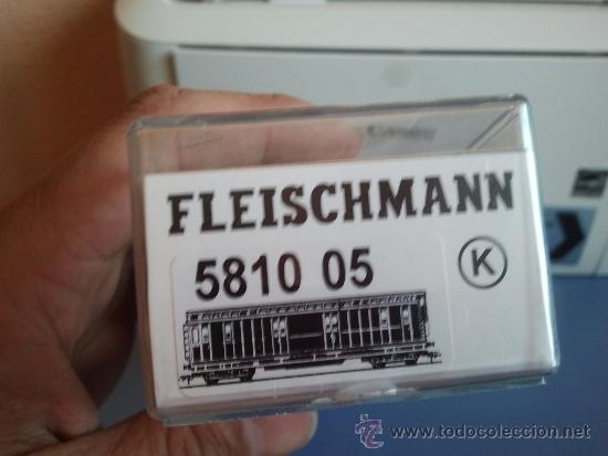 Trenes escala: vagon de tren fleischmann  en h0 581005 - Foto 2