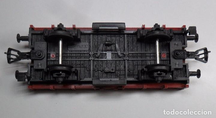 Trenes escala: FLEISCHMANN H0 - Vag&oacute;n de borde bajo - DB - Foto 6