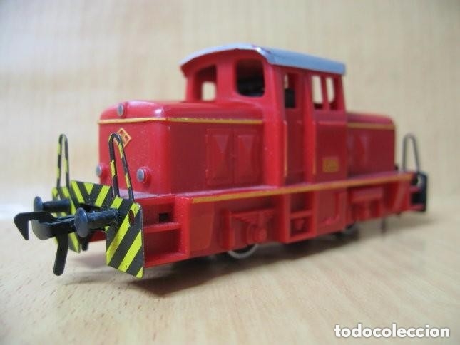 Trenes escala: LOCOMOTORA TRACTOR DE MANIOBRAS FLEISCHMAN - Foto 1