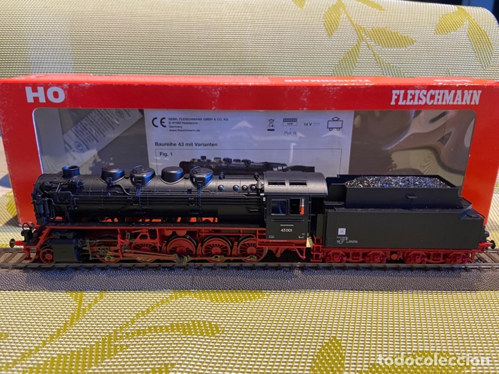 Trenes escala: Locomotora Vapor Fleischmann 414302. Digital - Foto 1