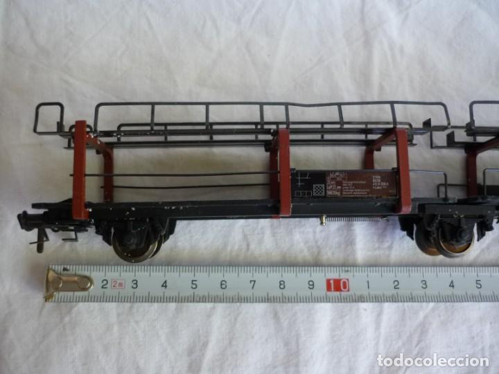 Trenes escala: 2 vagones Fleischmann HO pl&aacute;stico y metal - Foto 9