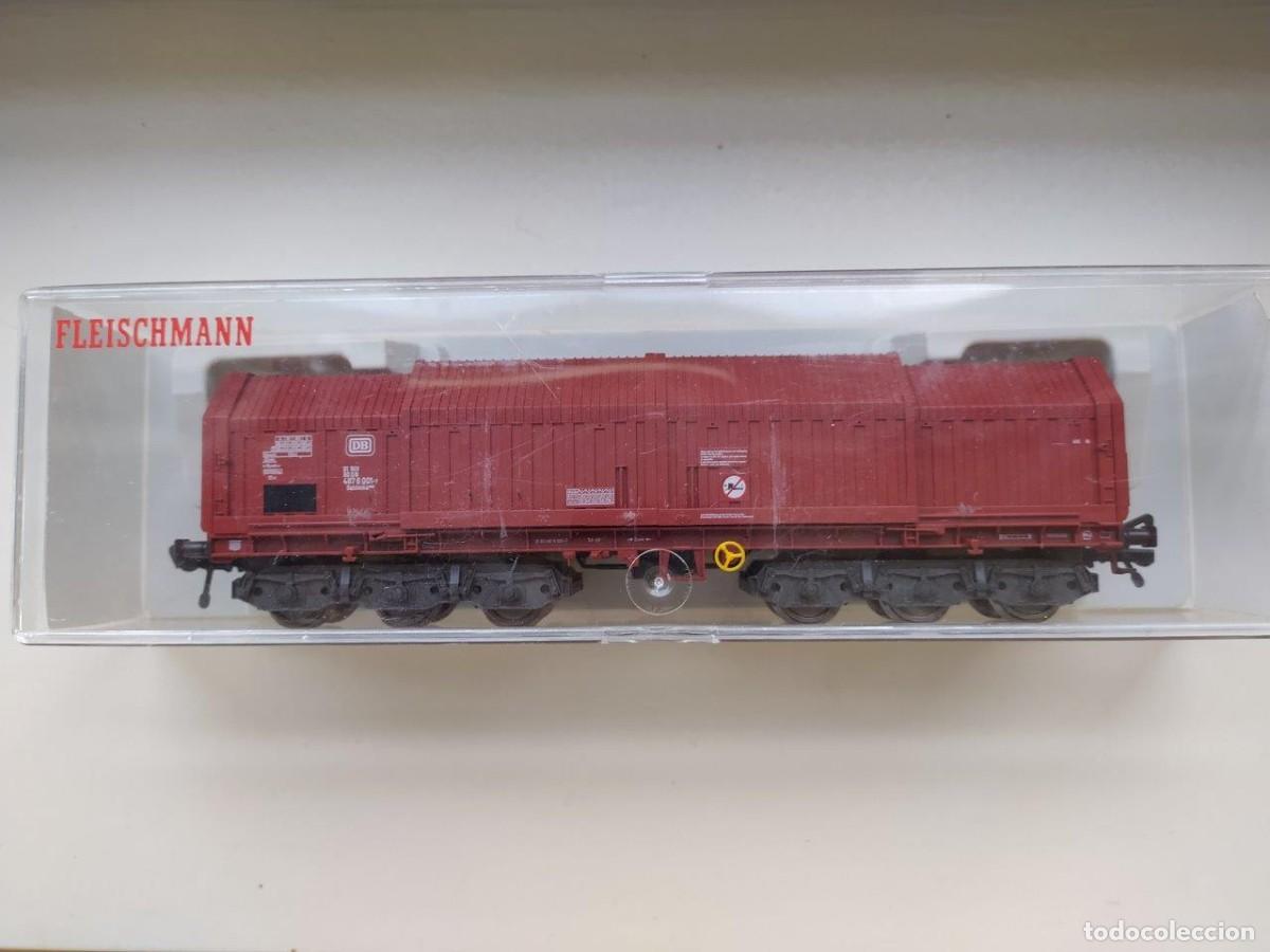 Trenes escala: Vag&oacute;n de carga Fleischmann - Foto 1