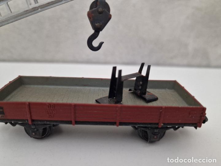 Trenes escala: VAGON GRUA FLEISCHMANN - Foto 2