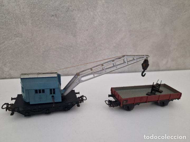 Trenes escala: VAGON GRUA FLEISCHMANN - Foto 3