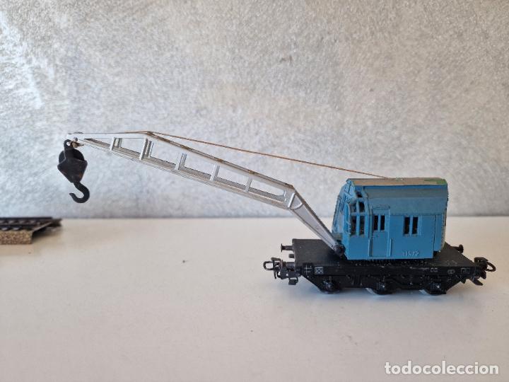 Trenes escala: VAGON GRUA FLEISCHMANN - Foto 7