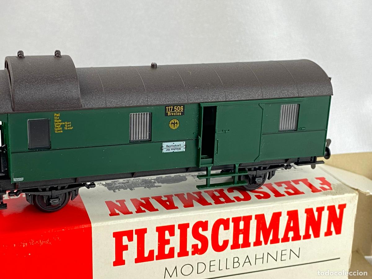 Trenes escala: FLEISCHMANN H0 5005 VAGON EN CAJA - Foto 2