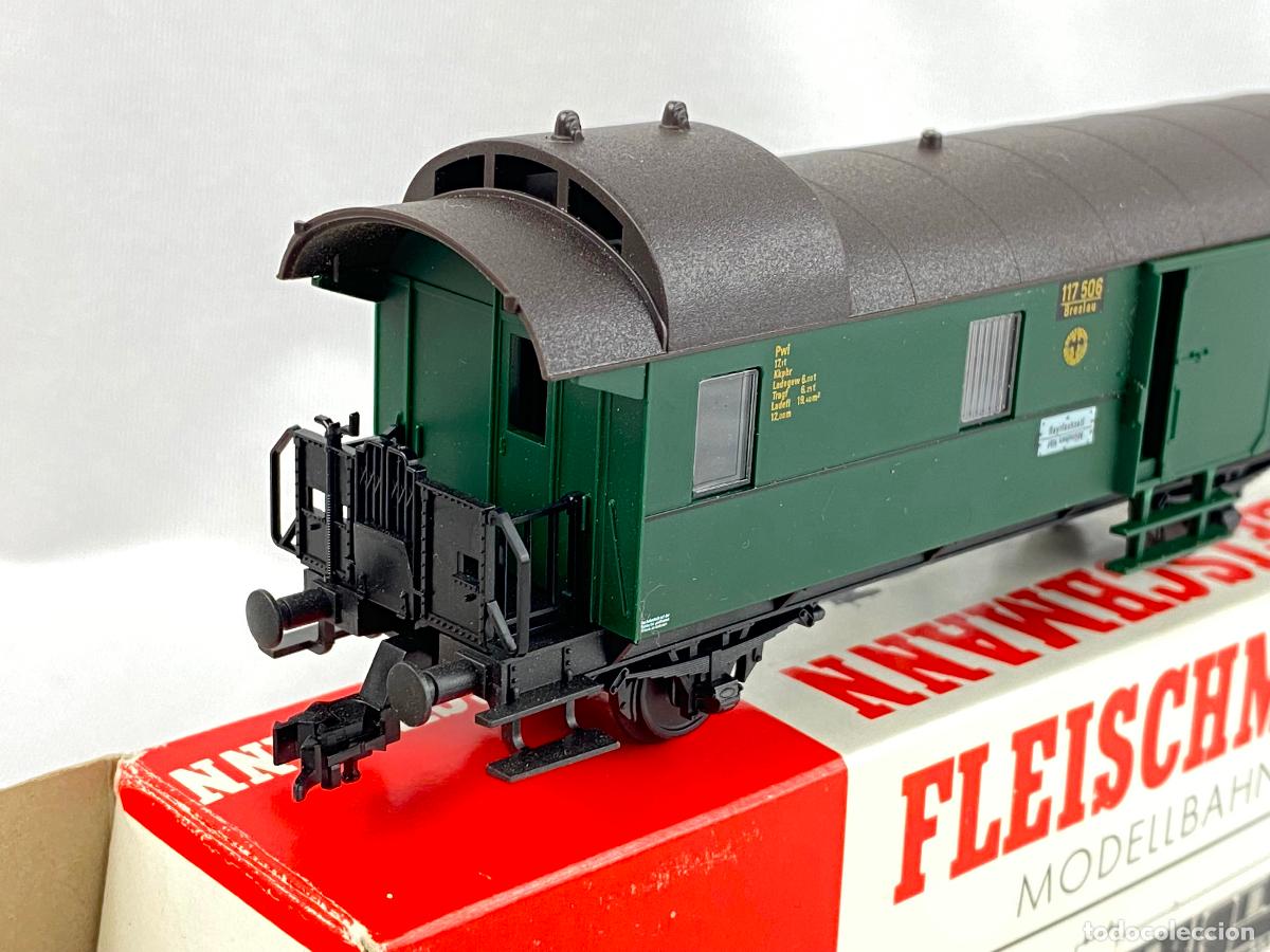Trenes escala: FLEISCHMANN H0 5005 VAGON EN CAJA - Foto 6