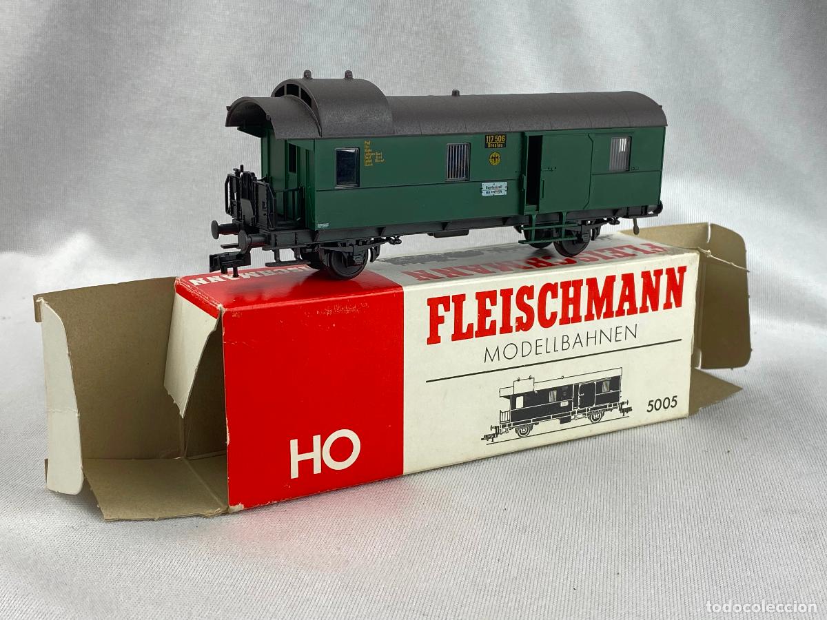 Trenes escala: FLEISCHMANN H0 5005 VAGON EN CAJA - Foto 1