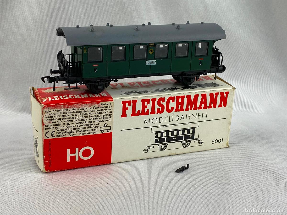 Trenes escala: FLEISCHMANN H0 5001 VAGON EN CAJA - Foto 2