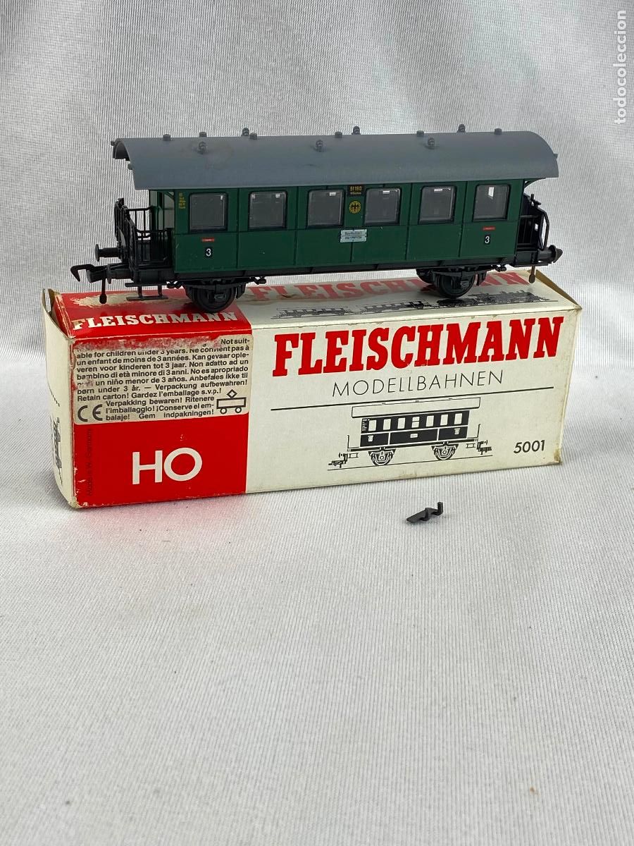Trenes escala: FLEISCHMANN H0 5001 VAGON EN CAJA - Foto 1