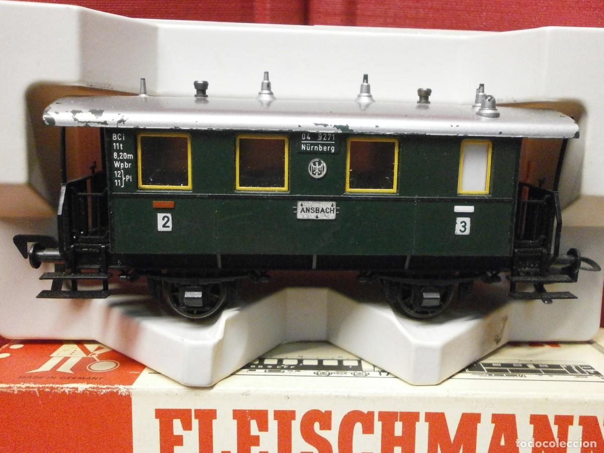 Trenes escala: vagon fleischmann h0 ref 5052 - Foto 2