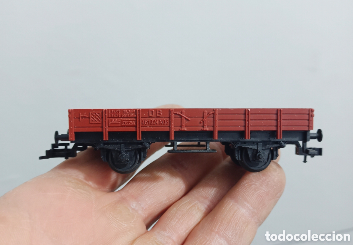 Trenes escala: Vagon carga bajo marca fleischmann ho - Foto 1