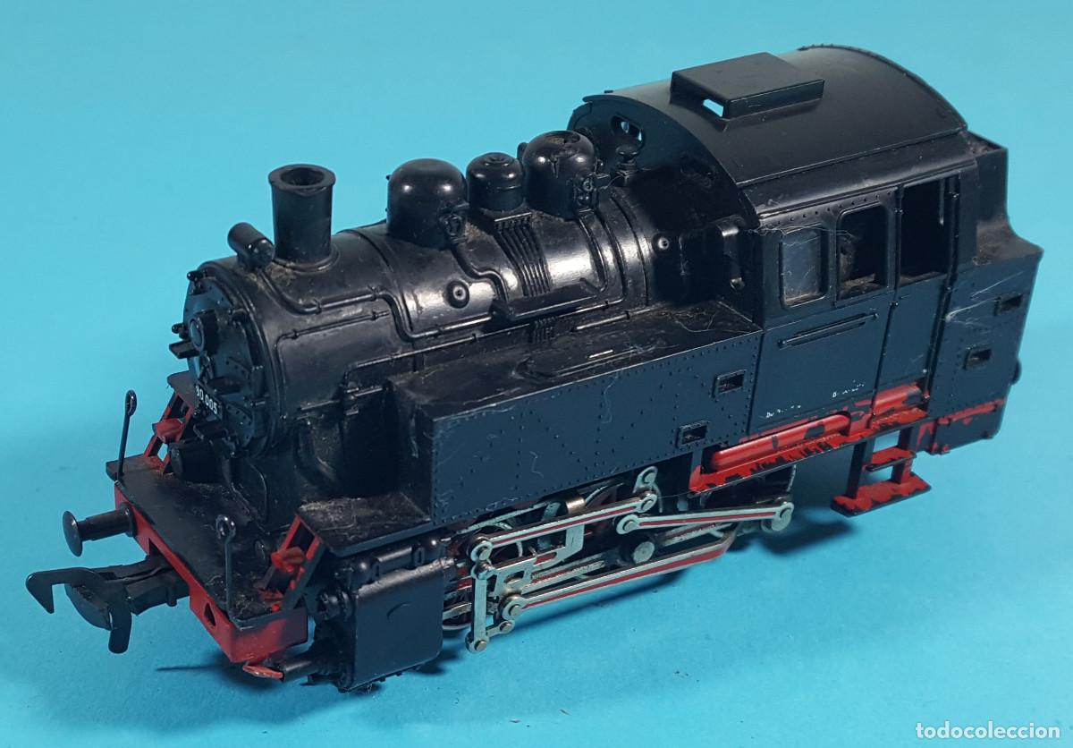 Trenes Escala: LOCOMOTORA FLEISCHMANN H0 12/419 MAQUINA VAPOR, LO QUE SE VE EN LAS FOTOS