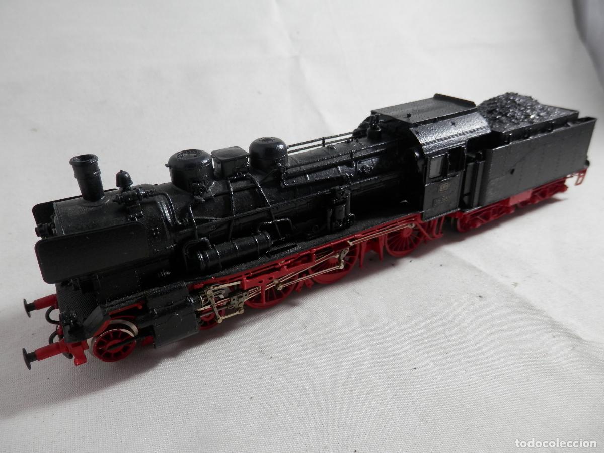 Trenes Escala: LOCOMOTORA VAPOR ESCALA HO DE FLEISCHMANN DB 38 350