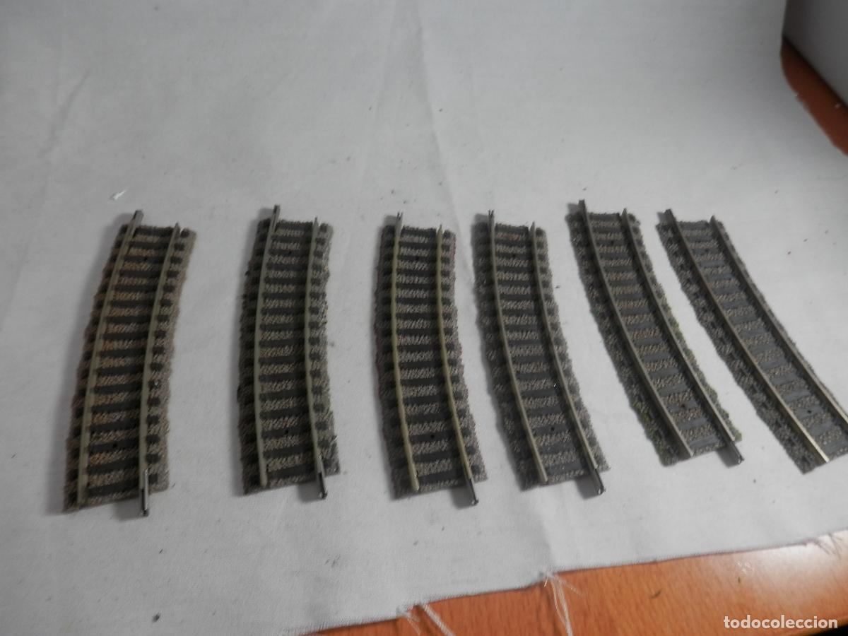 Trenes Escala: LOTE VIAS CURVAS REF 6122 ESCALA HO DE FLEISCHMANN