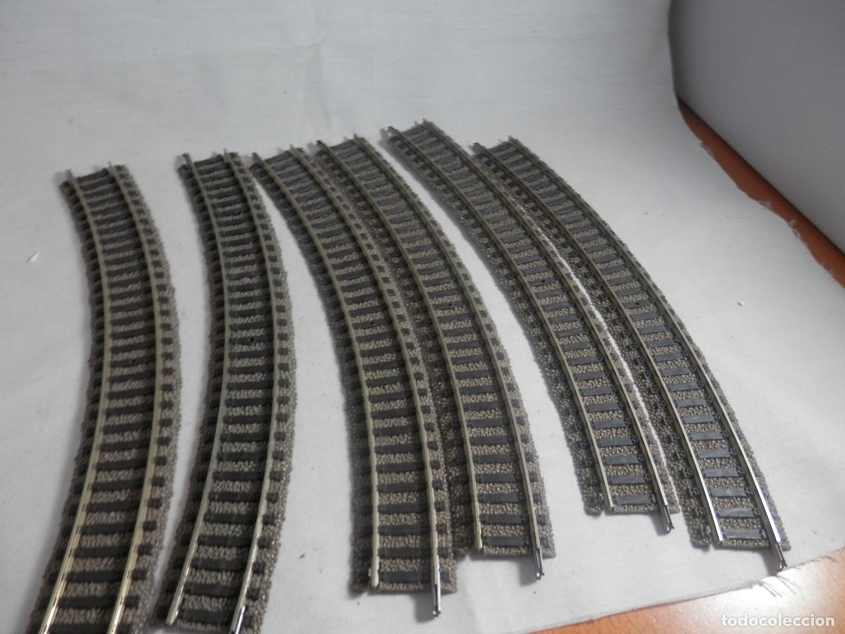 Trenes Escala: LOTE VIAS CURVAS REF 6120 ESCALA HO DE FLEISCHMANN