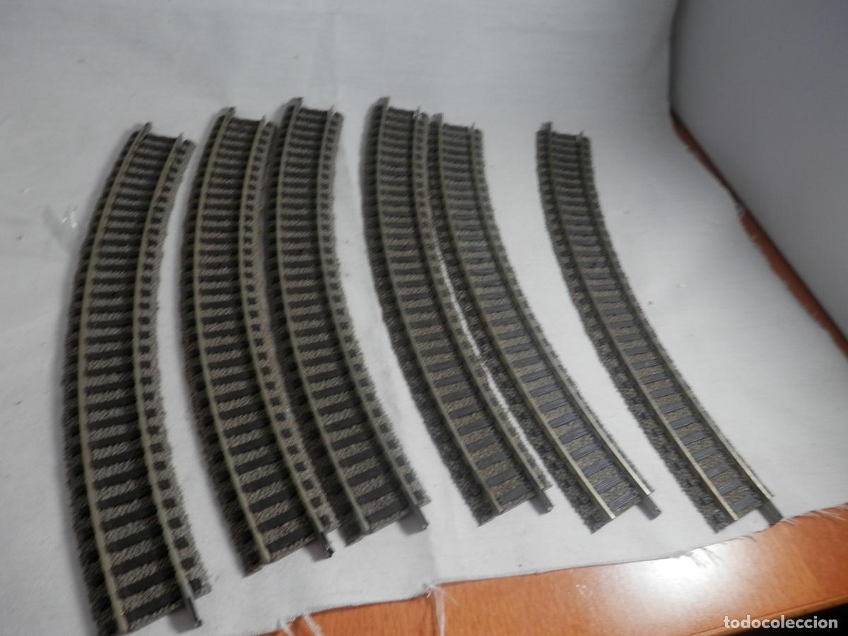 Trenes Escala: LOTE VIAS CURVAS REF 6120 ESCALA HO DE FLEISCHMANN