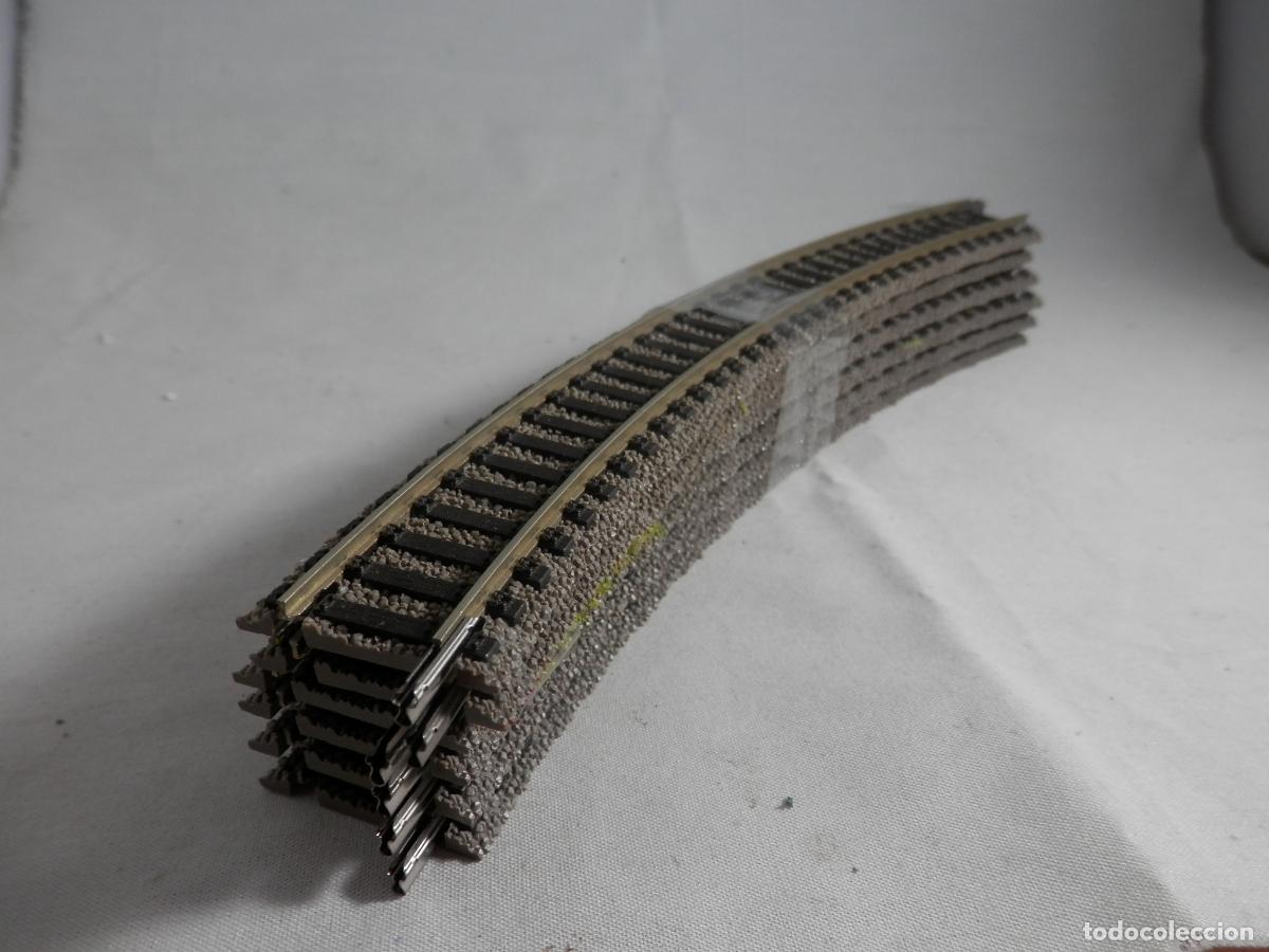 Trenes Escala: LOTE VIAS CURVAS REF 6120 ESCALA HO DE FLEISCHMANN