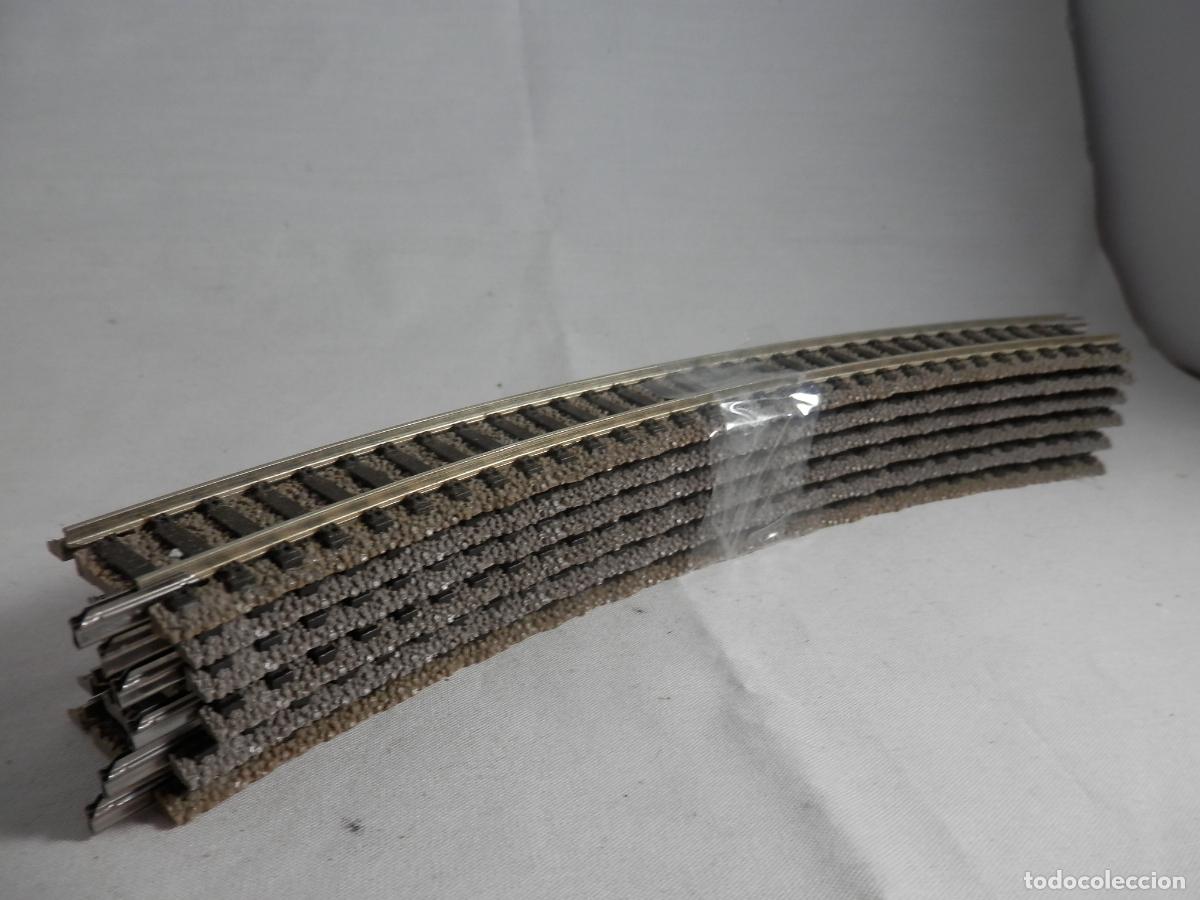 Trenes Escala: LOTE VIAS CURVAS REF 6120 ESCALA HO DE FLEISCHMANN