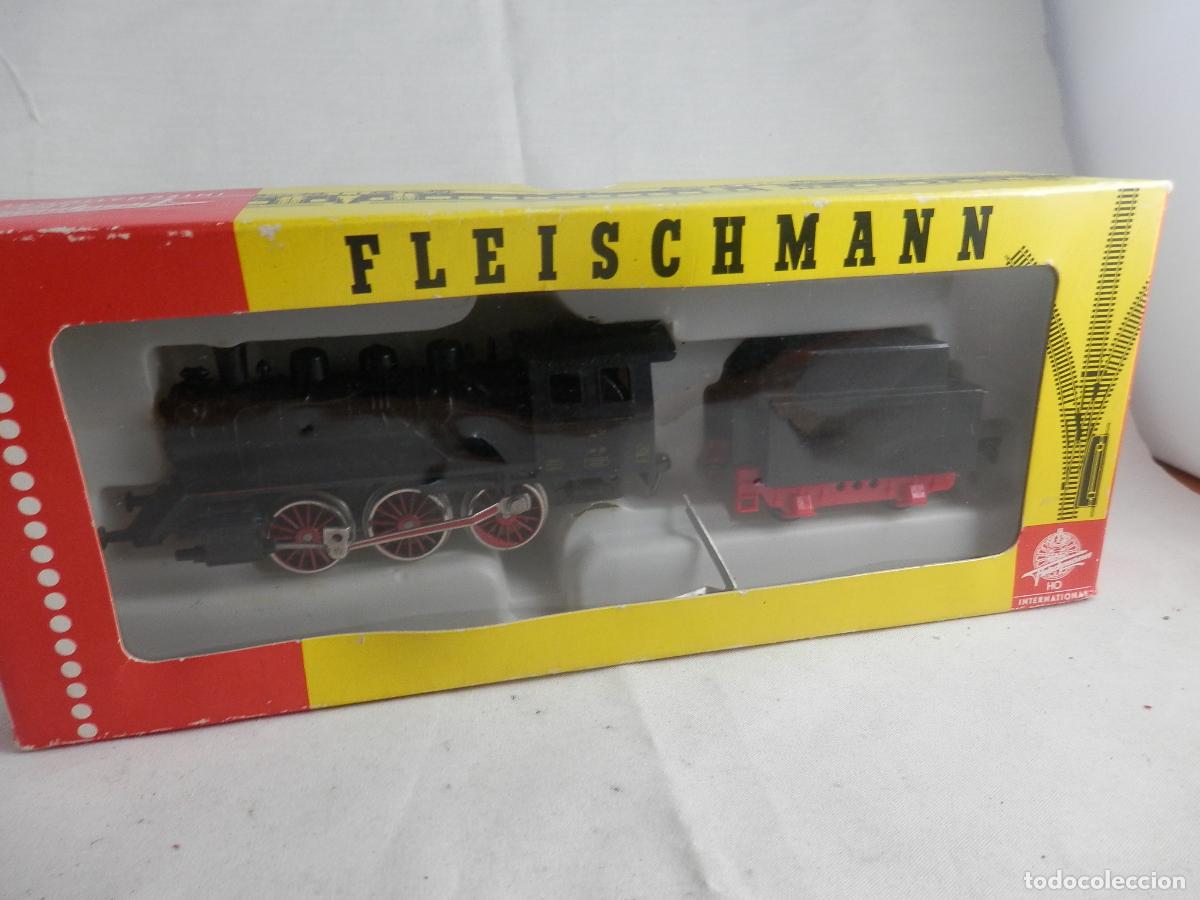 Trenes Escala: LOCOMOTORA VAPOR ESCALA HO DE FLEISCHMANN