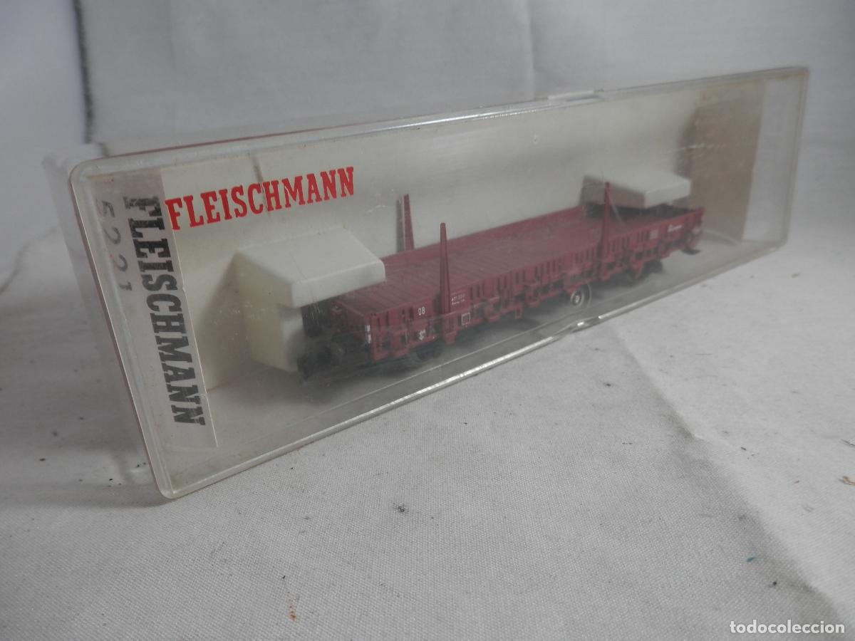 Trenes Escala: VAGON TELERO ESCALA HO DE FLEISCHMANN