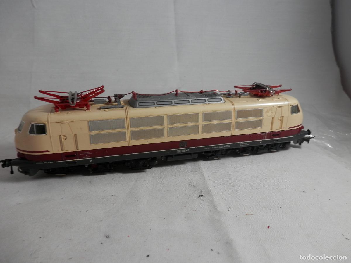 Trenes Escala: LOCOMOTORA ELECTRICA DE LA DB SERIE 103 ESCALA HO DE FLEISCHMANN