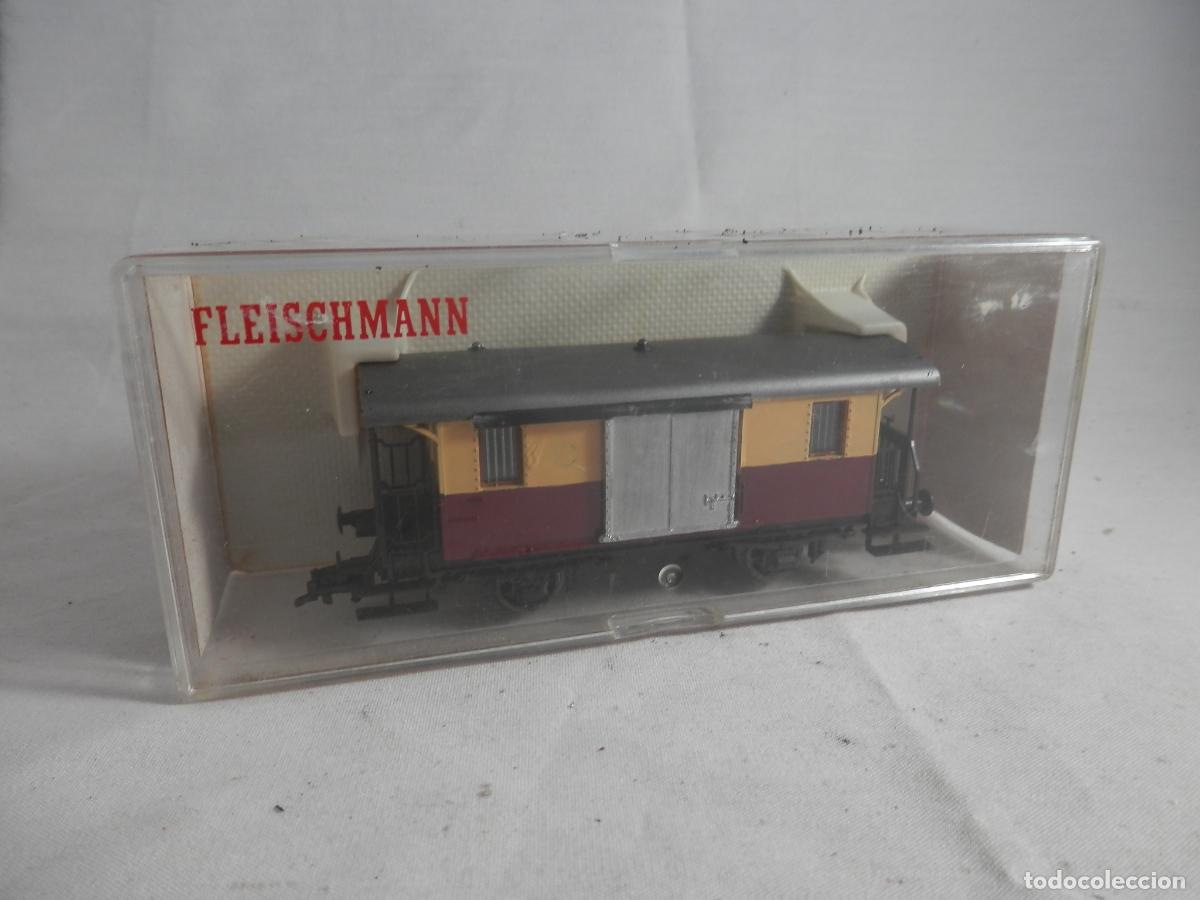 Trenes Escala: VAGON FURGON ESCALA HO DE FLEISCHMANN