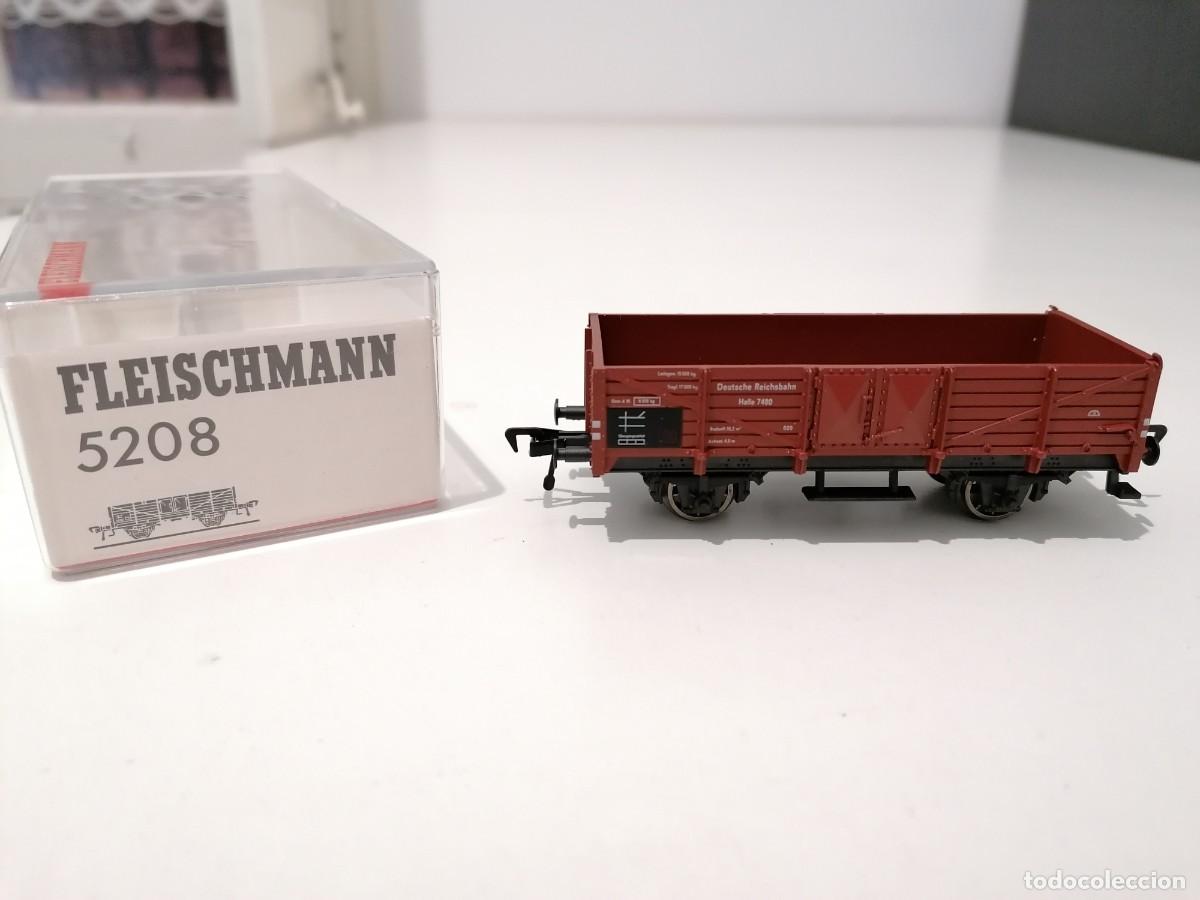 Treni in Scala: Fleischmann H0 5208 Vag&oacute;n de Bordes Altos DR Nuevo