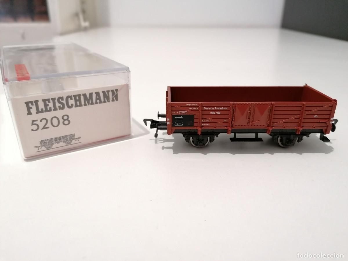 Treni in Scala: Fleischmann H0 5208 Vag&oacute;n de Bordes Altos DR Nuevo