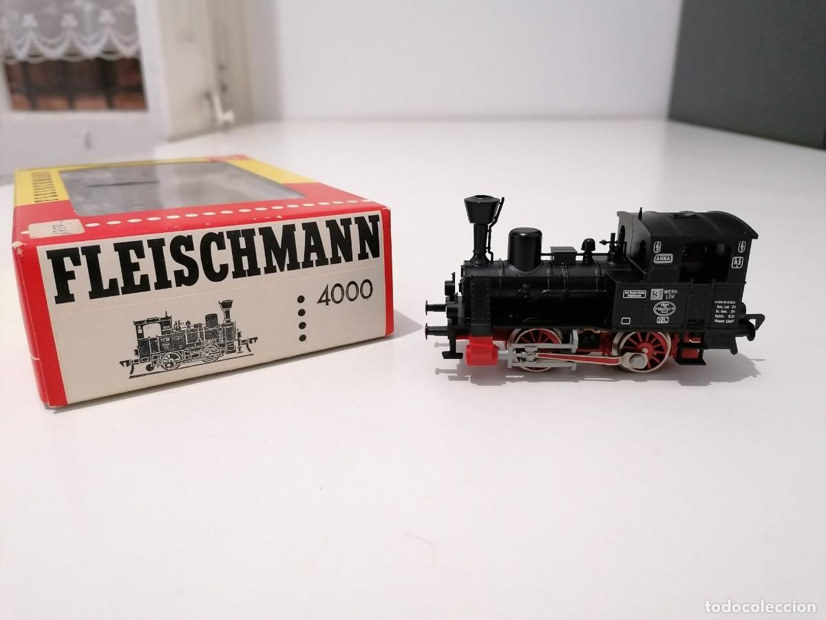 Treni in Scala: Fleischmann H0 4000 Locomotora de Vapor ANNA DB Nuevo