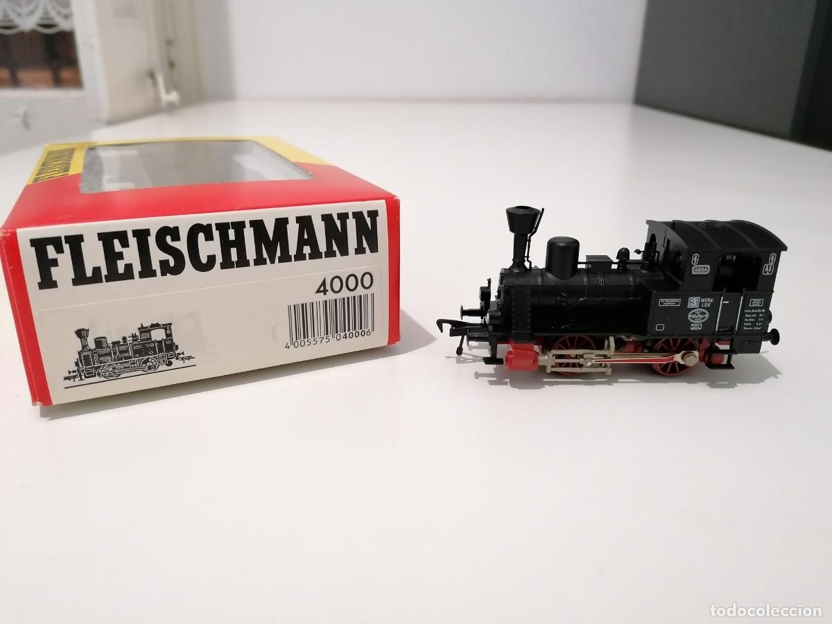 Treni in Scala: Fleischmann H0 4000 Locomotora de Vapor ANNA DB Nuevo