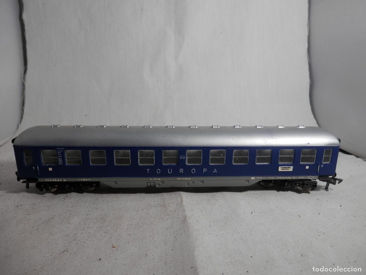 Trenes Escala: VAGON PASAJEROS DE LA DB TOUROPA ESCALA HO DE FLEISCHMANN