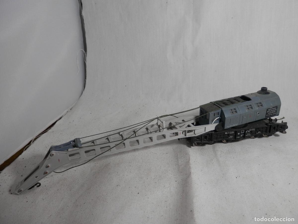 Trenes Escala: GRUA ESCALA HO DE FLEISCHMANN