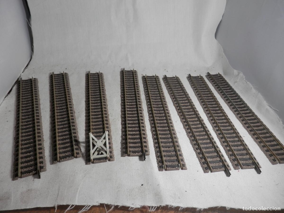 Trenes Escala: LOTE VIAS RECTAS ESCALA HO DE FLEISCHMANN