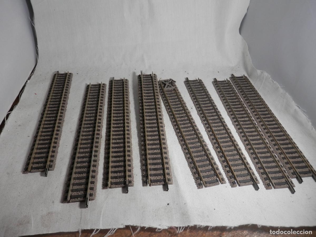 Trenes Escala: LOTE VIAS RECTAS ESCALA HO DE FLEISCHMANN