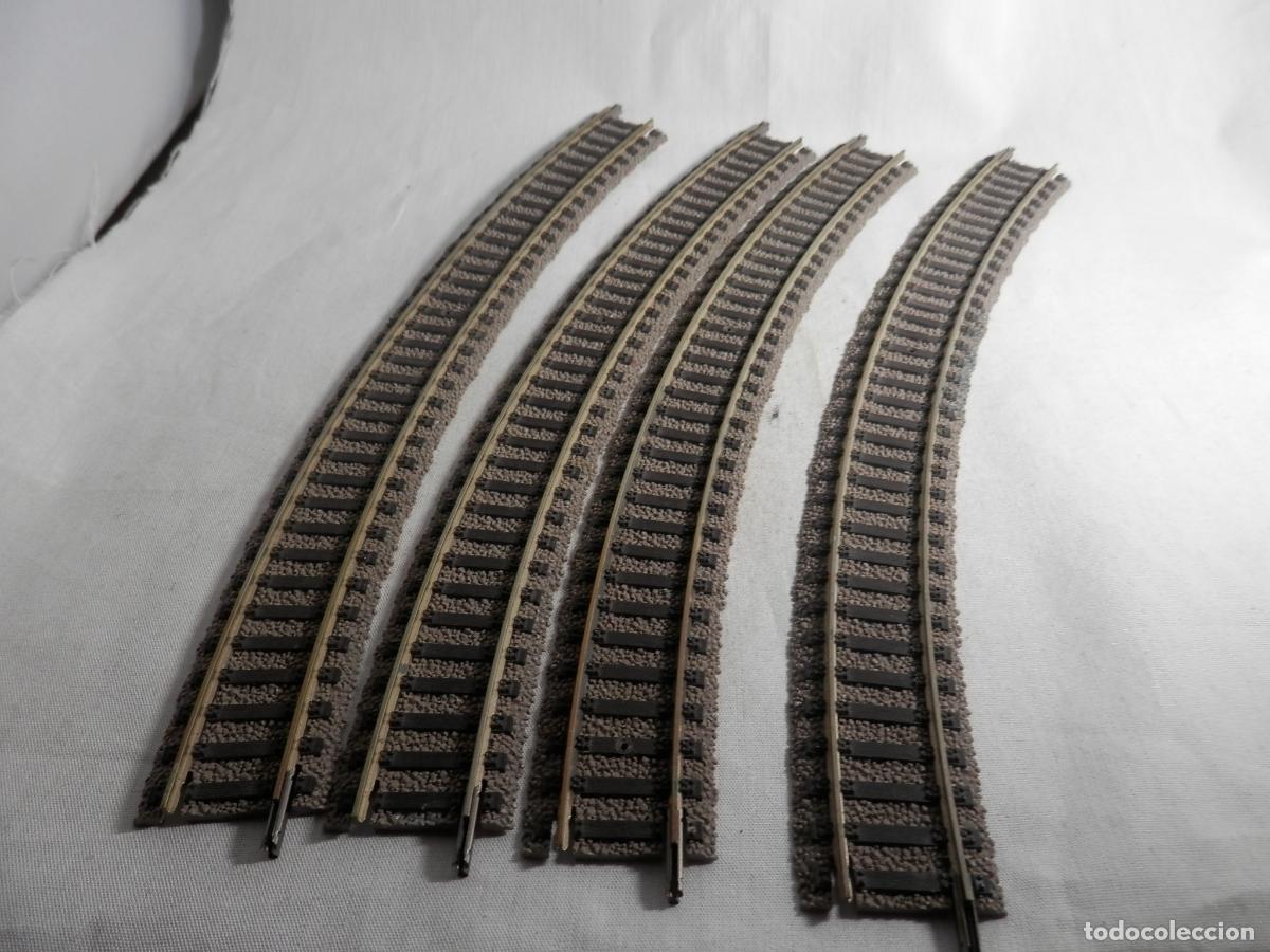 Trenes Escala: LOTE VIAS CURVAS ESCALA HO DE FLEISCHMANN