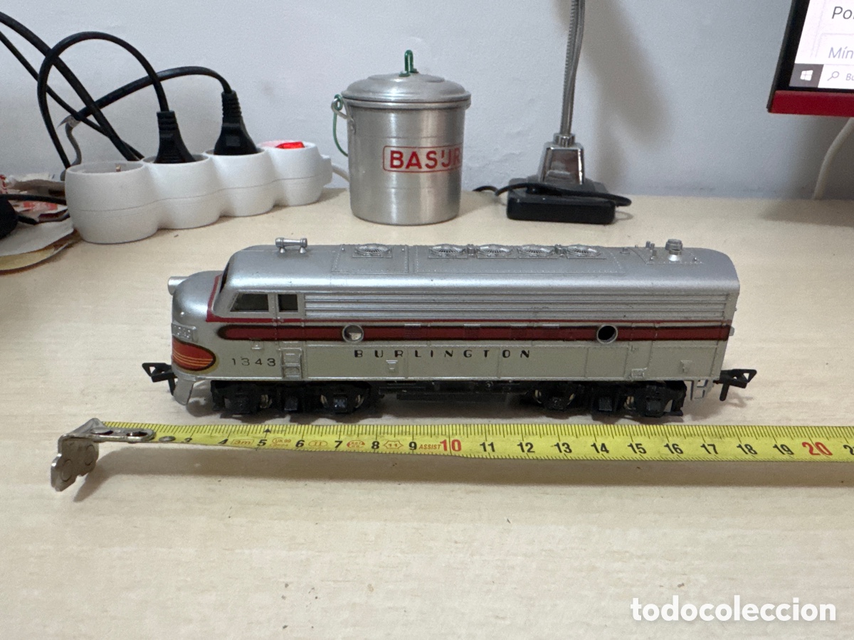 Trenes Escala: KEATON LOCOMOTORA DIESEL FLEISCHMANN HO 1343 BURLINGTON