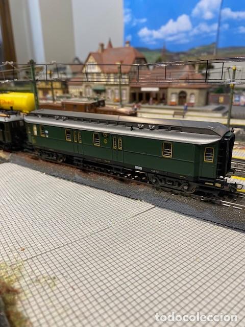 Trenes escala: Furgon fleischmann largo en perfecto estado - Foto 1
